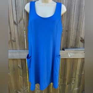 90 Degree by Reflex Tennis Collection Dress XL Blue NWT